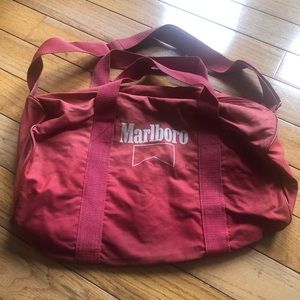 Vintage 80s Marlboro Duffel Bag